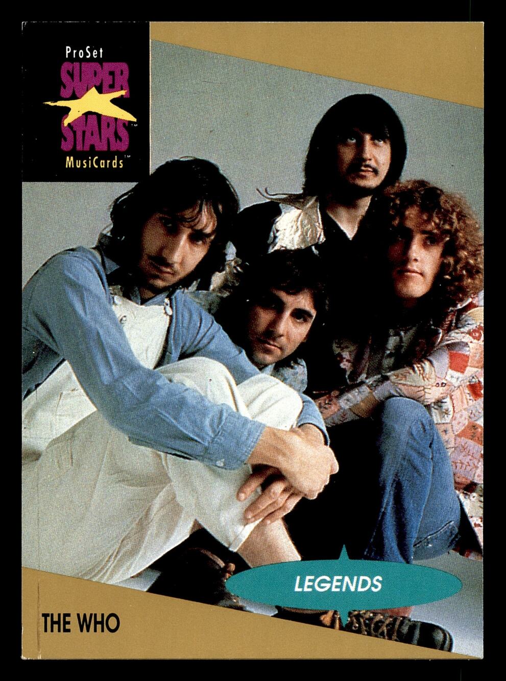 1991 Pro Set SuperStars MusiCards #20 The Who Card